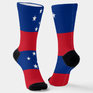 Chaussette Drapeau de Samoa