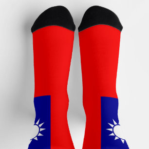 Chaussette Drapeau de Taïwan