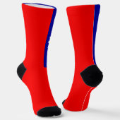 Chaussette Drapeau de Taïwan (Angulaire)