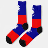 Chaussette Drapeau de Taïwan (Gauche)