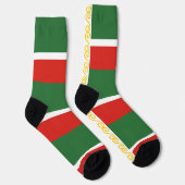 Chaussette Drapeau de Tchétchénie (Droite)