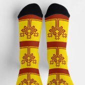 Chaussette Drapeau de Tchouvachie (Haut)