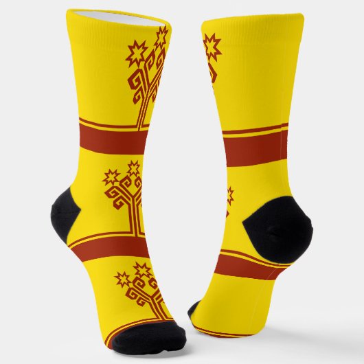 Chaussette Drapeau de Tchouvachie (Angulaire)