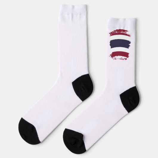 Chaussette Drapeau de Thaïlande (Gauche)