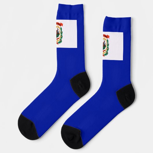 Chaussette Drapeau de Virginie occidentale (Gauche)