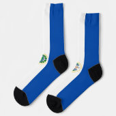 Chaussette Drapeau d'El Salvador (Gauche)