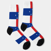 Chaussette Drapeau des Antilles néerlandaises (Droite)