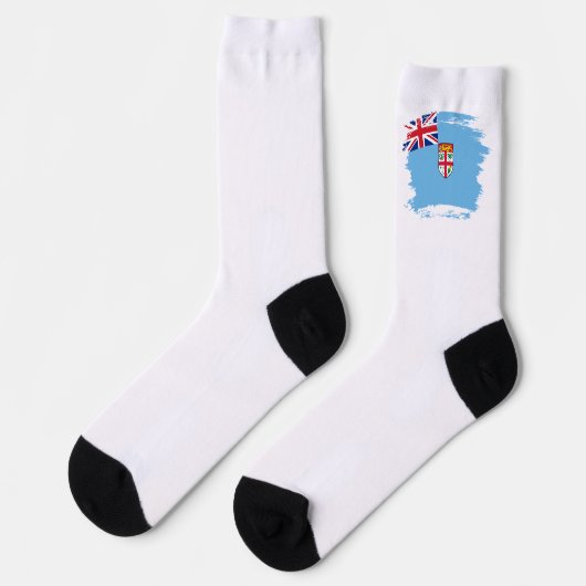 Chaussette Drapeau des Fidji (Gauche)