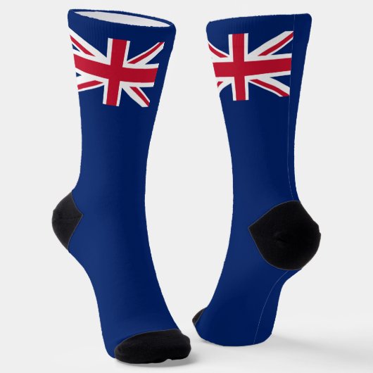 Chaussette Drapeau des îles Caïmans (Angulaire)