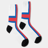 Chaussette Drapeau des îles Féroé (Droite)