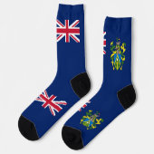Chaussette Drapeau des îles Pitcairn (Gauche)