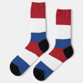 Chaussette Drapeau des Pays-Bas (Gauche)