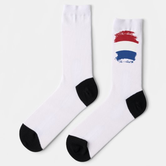 Chaussette Drapeau des Pays-Bas (Gauche)