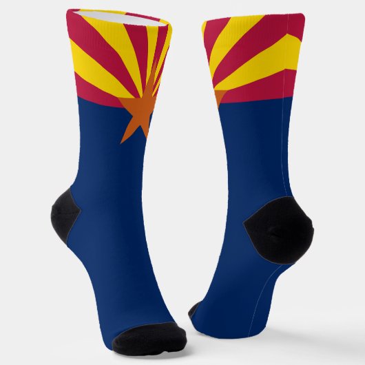 Chaussette Drapeau d'État de l'Arizona Fiers Arizonan (Angulaire)