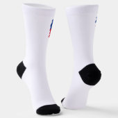 Chaussette Drapeau d'Haïti (Angulaire)