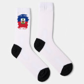 Chaussette Drapeau d'Haïti (Droite)
