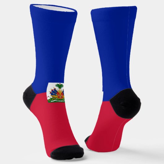 Chaussette Drapeau d'Haïti (Angulaire)