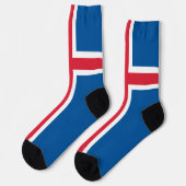Chaussette Drapeau d'Islande (Gauche)