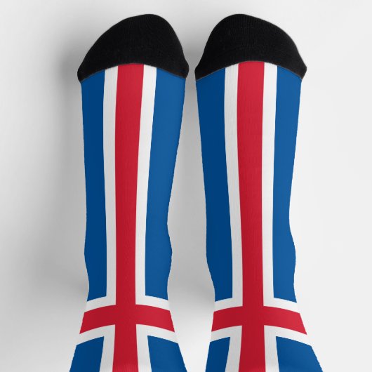 Chaussette Drapeau d'Islande (Haut)