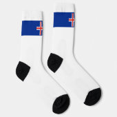 Chaussette Drapeau d'Islande (Droite)