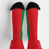 Chaussette Drapeau d'Oman (Haut)
