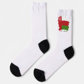 Chaussette Drapeau d'Oman (Gauche)
