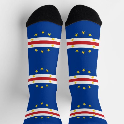 Chaussette Drapeau du Cap-Vert (Haut)
