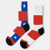 Chaussette Drapeau du Chili (Gauche)