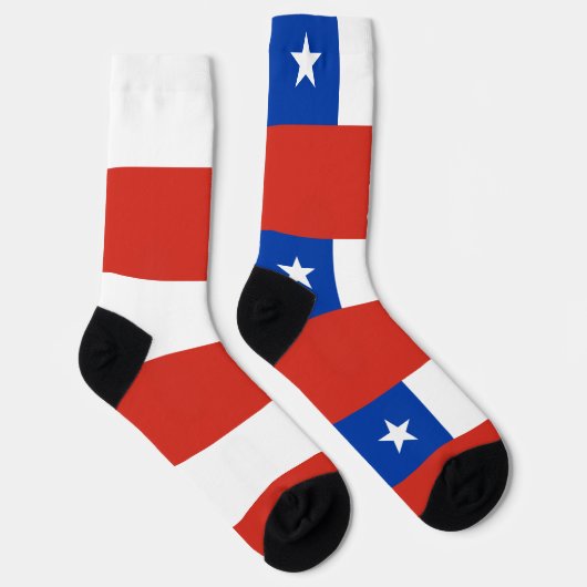 Chaussette Drapeau du Chili (Droite)