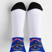 Chaussette Drapeau du Dakota du Nord (Haut)