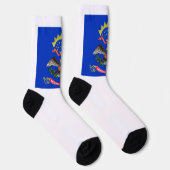 Chaussette Drapeau du Dakota du Nord (Droite)