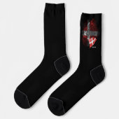 Chaussette Drapeau du Danemark (Gauche)