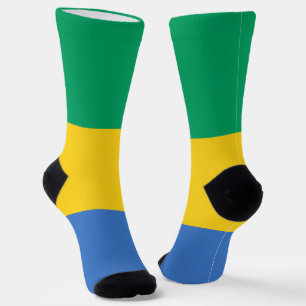 Chaussette Drapeau du Gabon