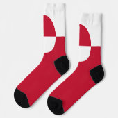 Chaussette Drapeau du Groenland (Gauche)