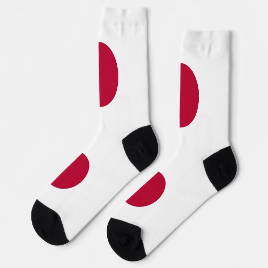 Chaussette Drapeau du Japon (Gauche)