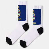 Chaussette Drapeau du Kansas (Gauche)