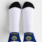 Chaussette Drapeau du Kansas (Haut)