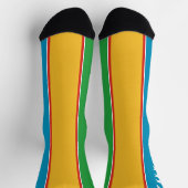 Chaussette Drapeau du Karakalpakstan (Haut)