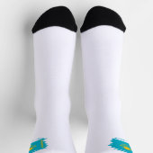 Chaussette Drapeau du Kazakhstan (Haut)