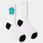 Chaussette Drapeau du Kazakhstan (Droite)