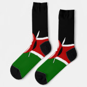 Chaussette Drapeau du Kenya (Gauche)