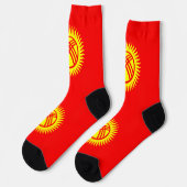 Chaussette Drapeau du Kirghizistan (Gauche)