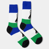 Chaussette Drapeau du Lesotho (Droite)