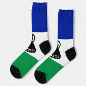 Chaussette Drapeau du Lesotho (Gauche)