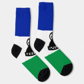 Chaussette Drapeau du Lesotho (Droite)