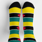 Chaussette Drapeau du Mozambique (Haut)