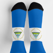 Chaussette Drapeau du Nicaragua (Haut)