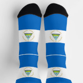 Chaussette Drapeau du Nicaragua (Haut)
