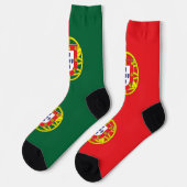 Chaussette Drapeau du Portugal (Gauche)