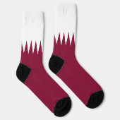 Chaussette Drapeau du Qatar (Droite)